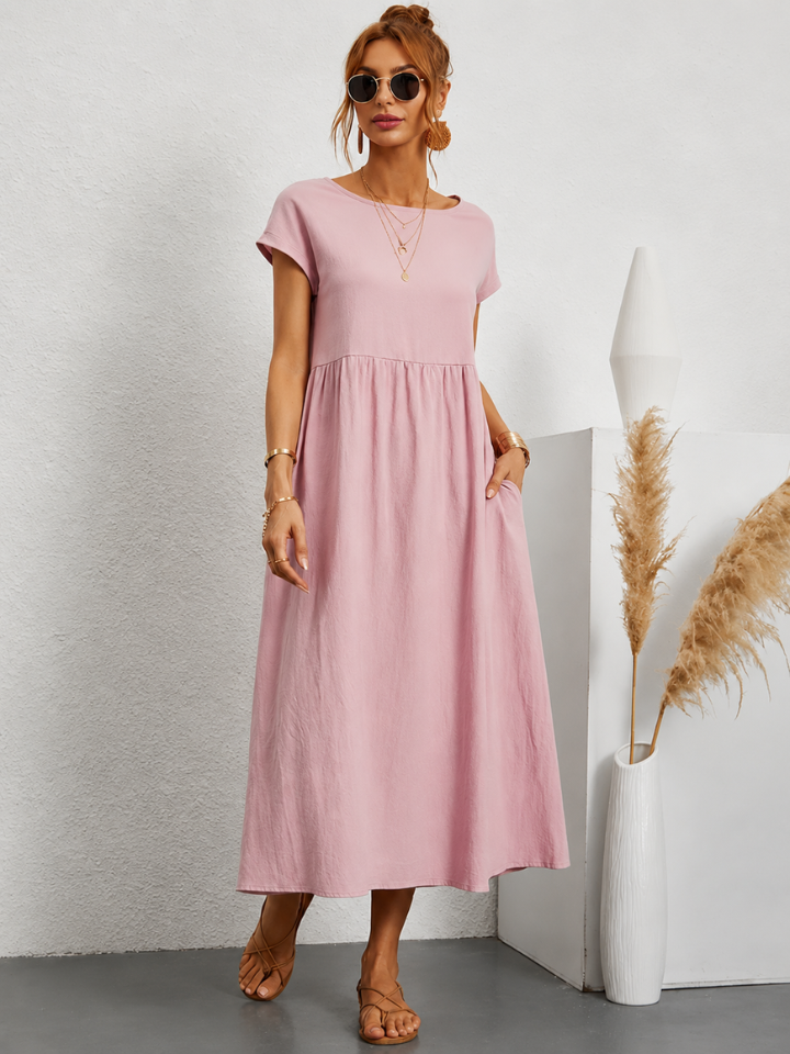 Ursina™ | Fluid Midi Dress