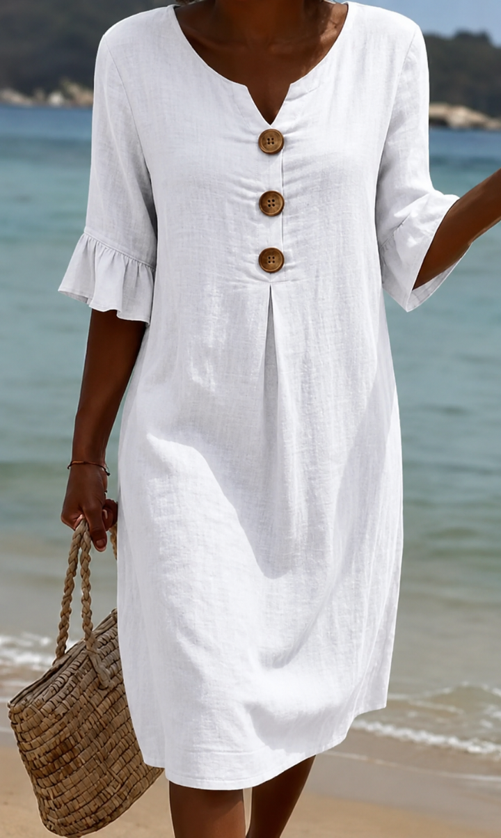 Radmila™ | Textured Long Sleeve Dress