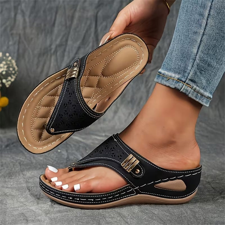 Stephanie | Wedge Support Sandals