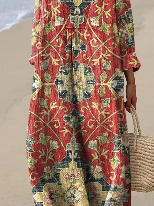 Felina | Breezy Summer Dress with Long Sleeves