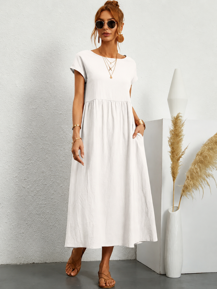 Ursina™ | Fluid Midi Dress