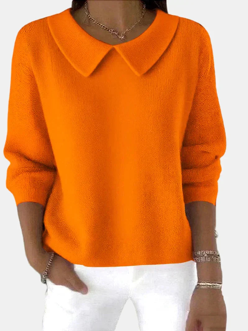 Lynn | Classic Collared Sweater