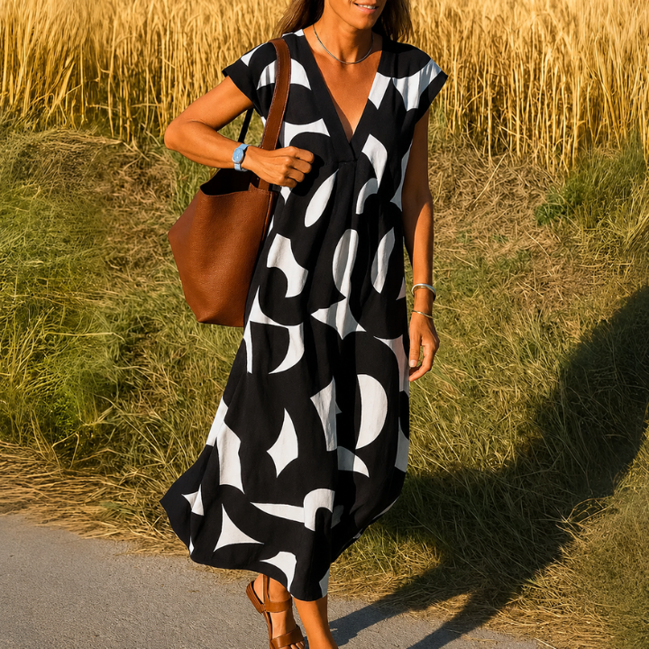 Tatiana™ | Cutwork Detail Maxi Dress