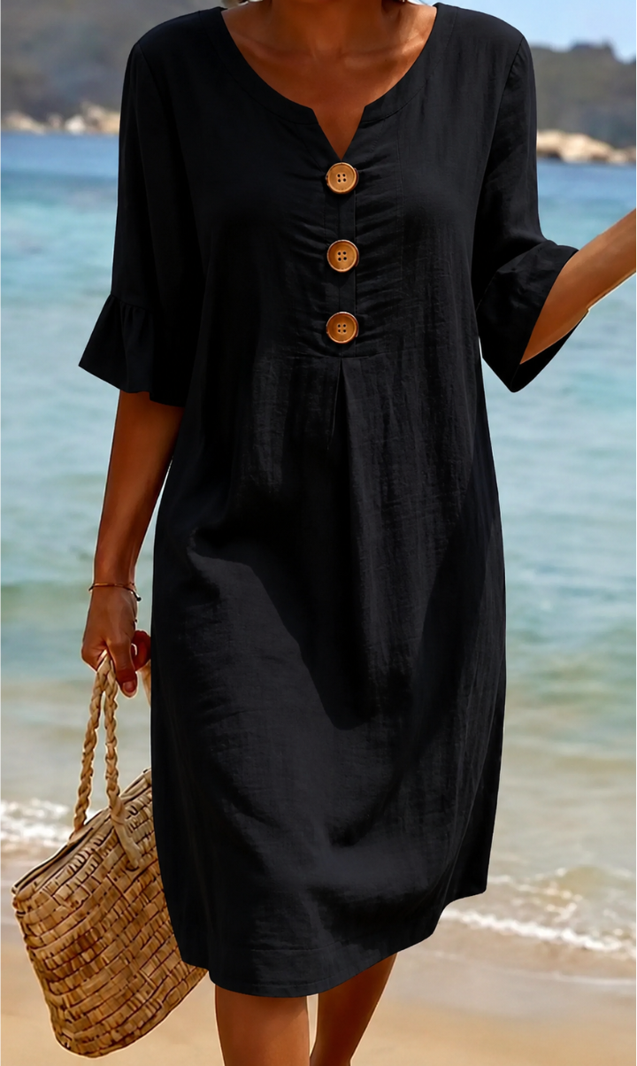 Radmila™ | Textured Long Sleeve Dress