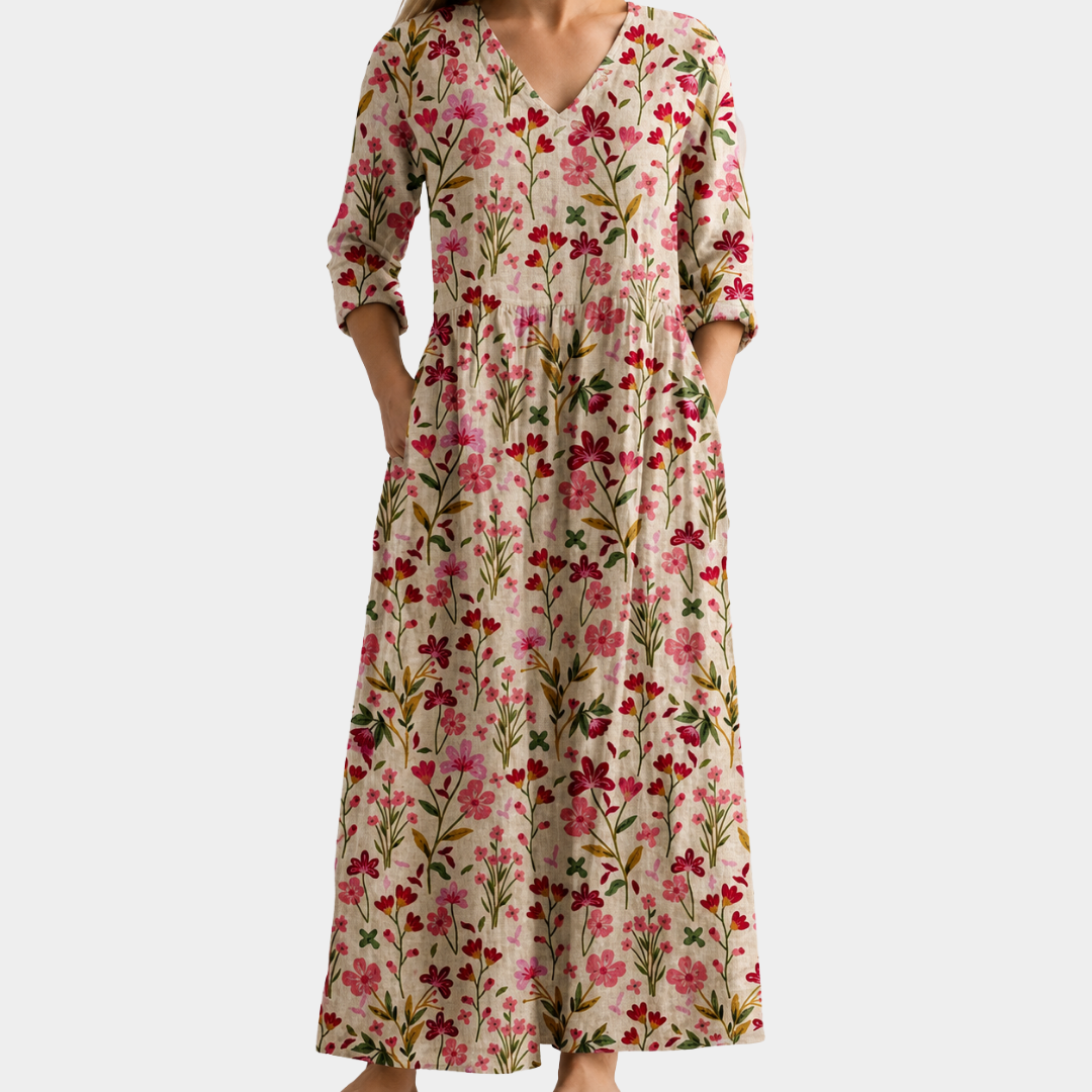 Wildflower Cottage Garden Dress
