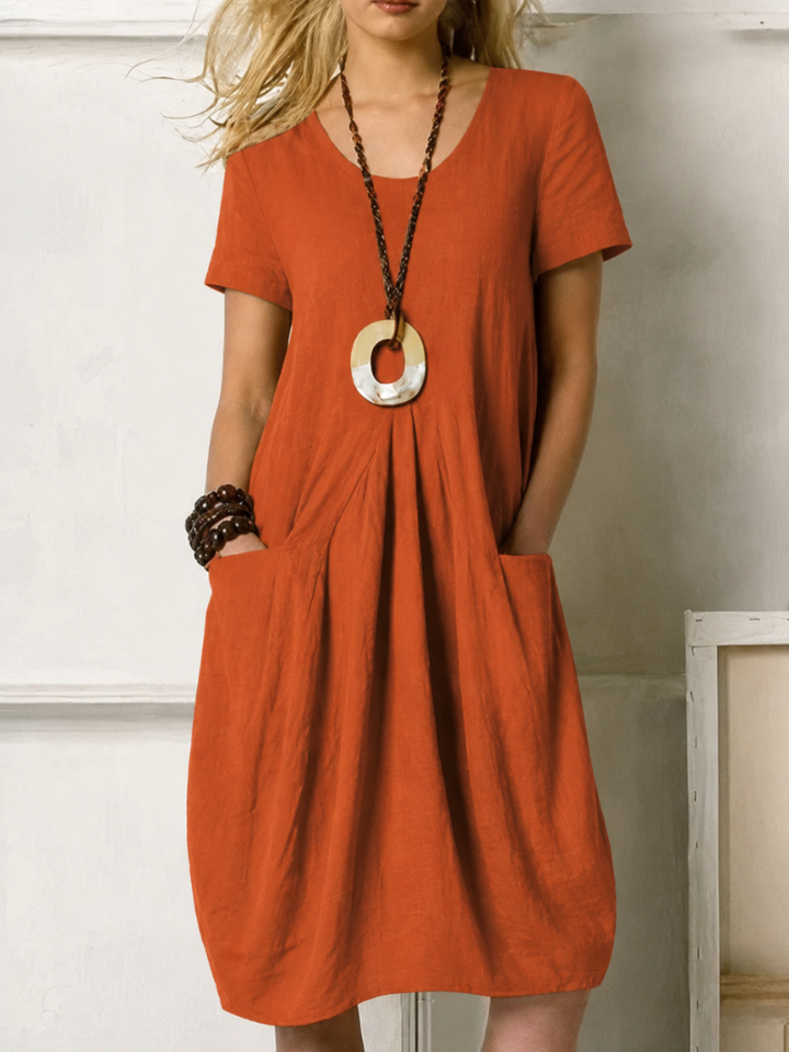 Oriane™ | Fluid Casual Maxi Dress