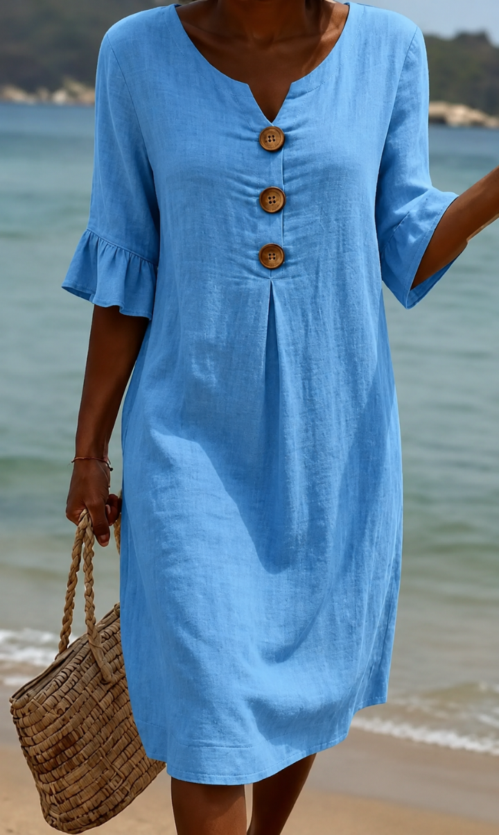 Radmila™ | Textured Long Sleeve Dress