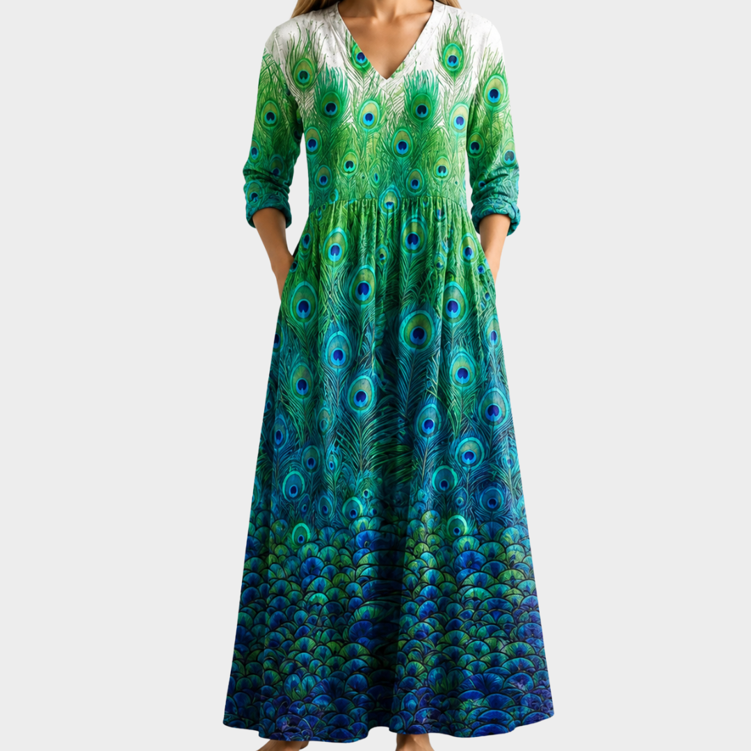 Floral Casual Maxi Dress