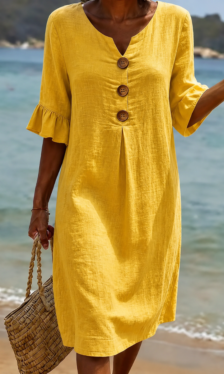 Radmila™ | Textured Long Sleeve Dress