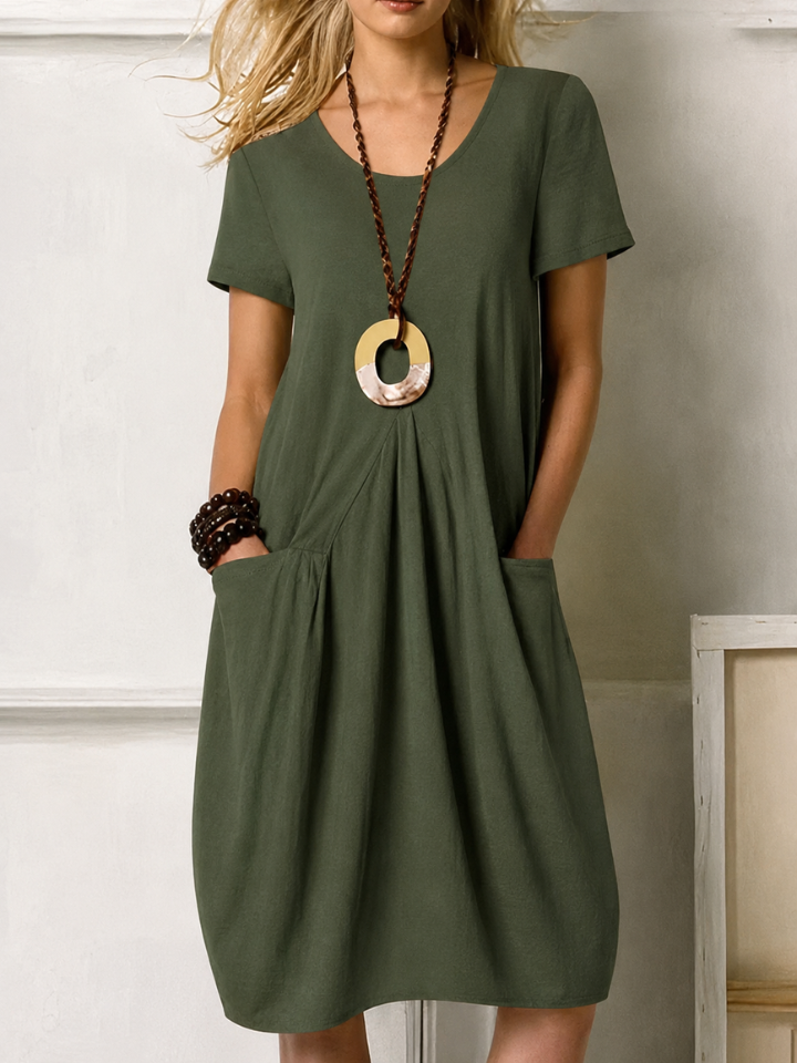 Oriane™ | Fluid Casual Maxi Dress