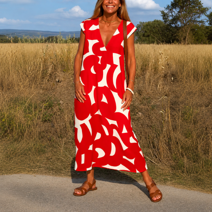 Tatiana™ | Cutwork Detail Maxi Dress