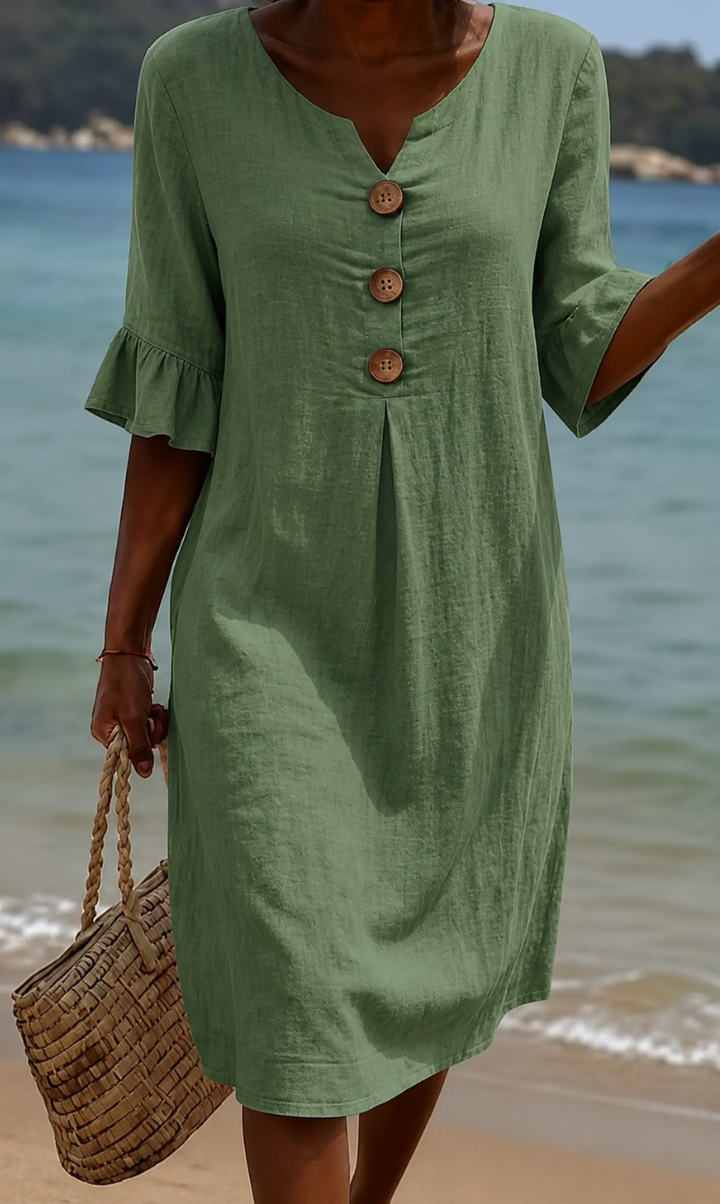 Radmila™ | Textured Long Sleeve Dress