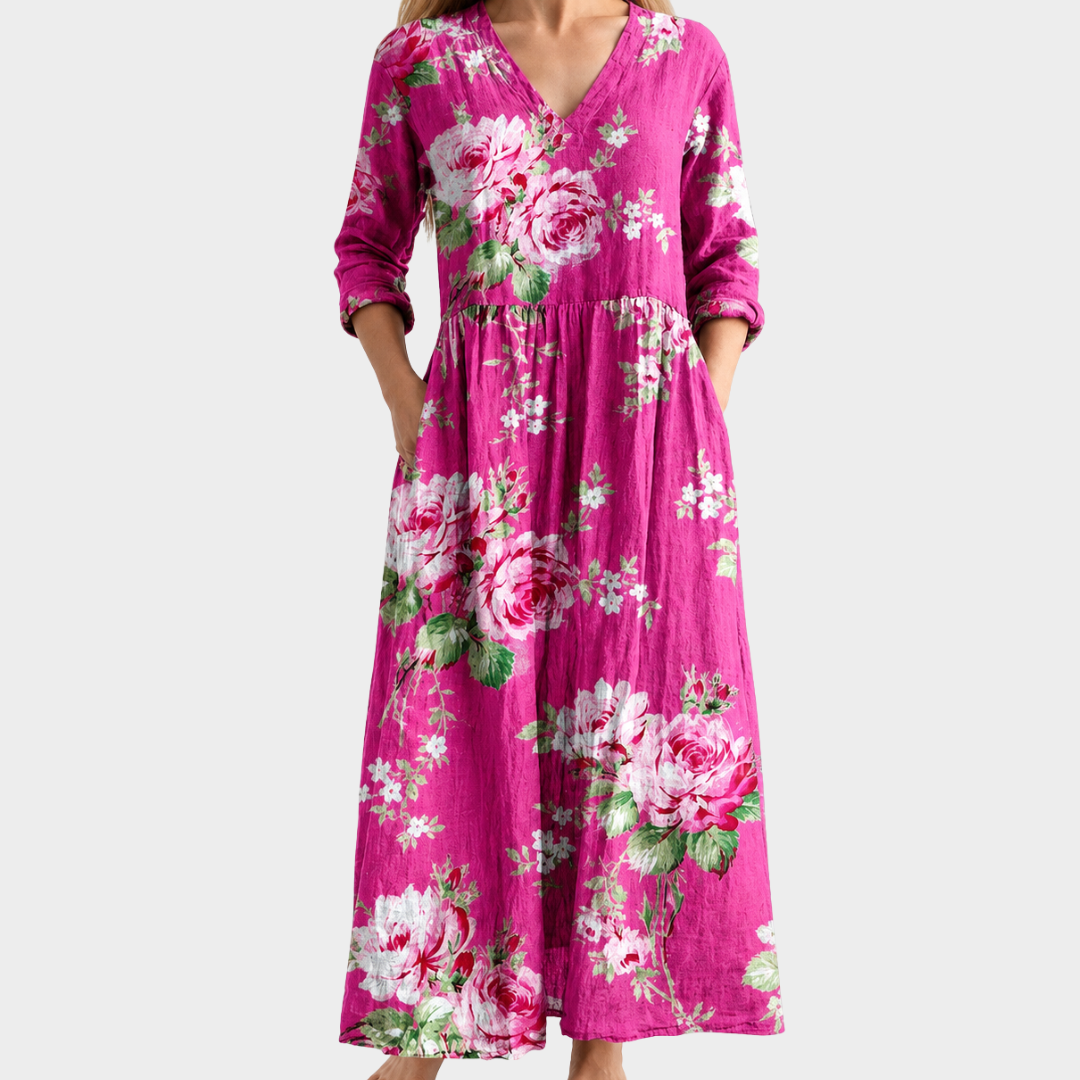 Floral Inspired Maxi Dress