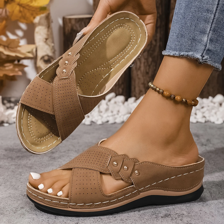 Neve | Orthopaedic Wedge Sandals