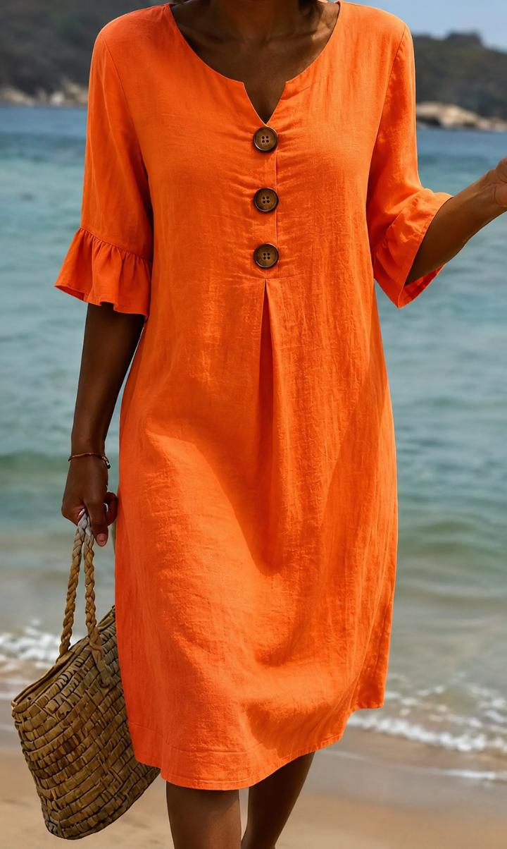 Radmila™ | Textured Long Sleeve Dress