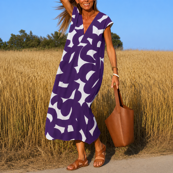 Tatiana™ | Cutwork Detail Maxi Dress