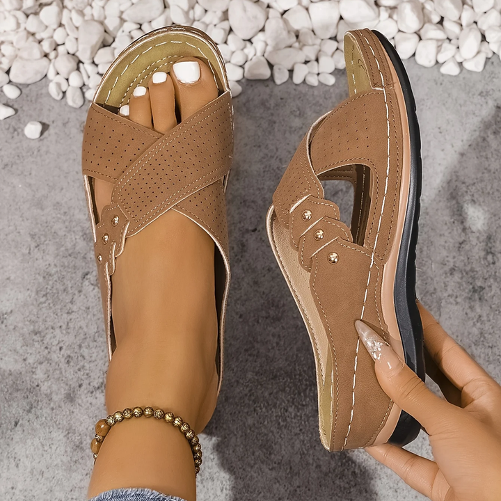 Neve | Orthopaedic Wedge Sandals