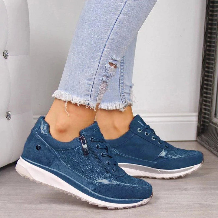 Ginette | Zip-Up Orthopaedic Sneakers