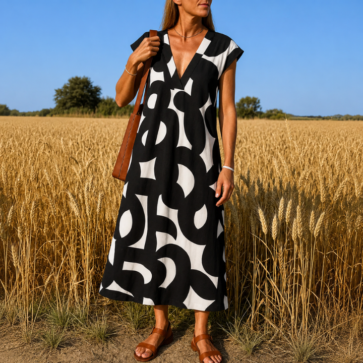 Tatiana™ | Cutwork Detail Maxi Dress