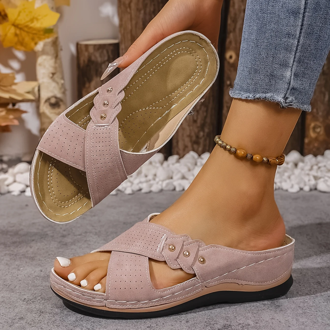 Neve | Orthopaedic Wedge Sandals