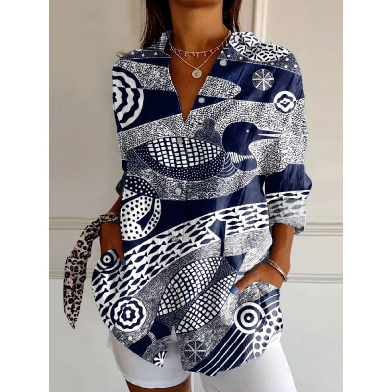 Marin | Duck &amp; Fish Story Blouse