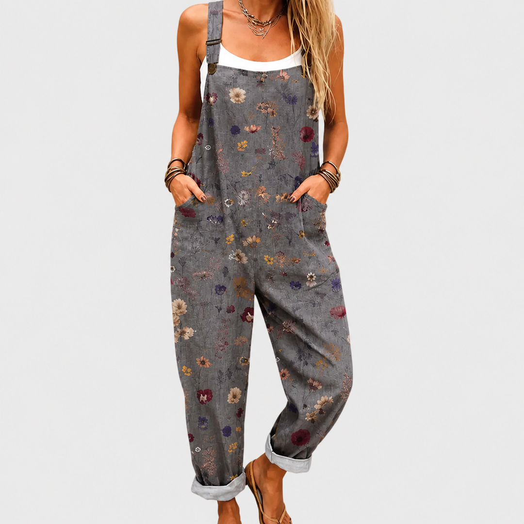 Comfortable Printed Jumpsuit