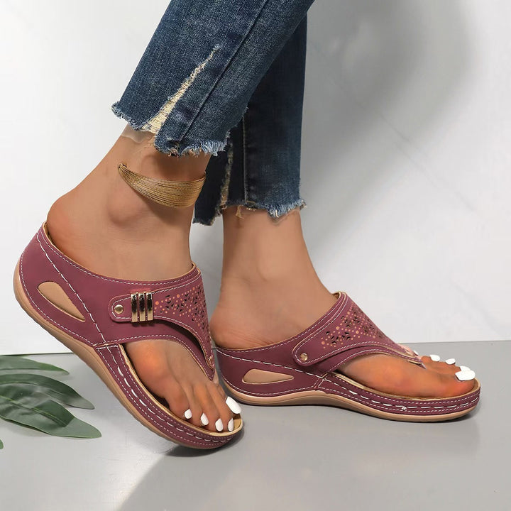 Stephanie | Wedge Support Sandals