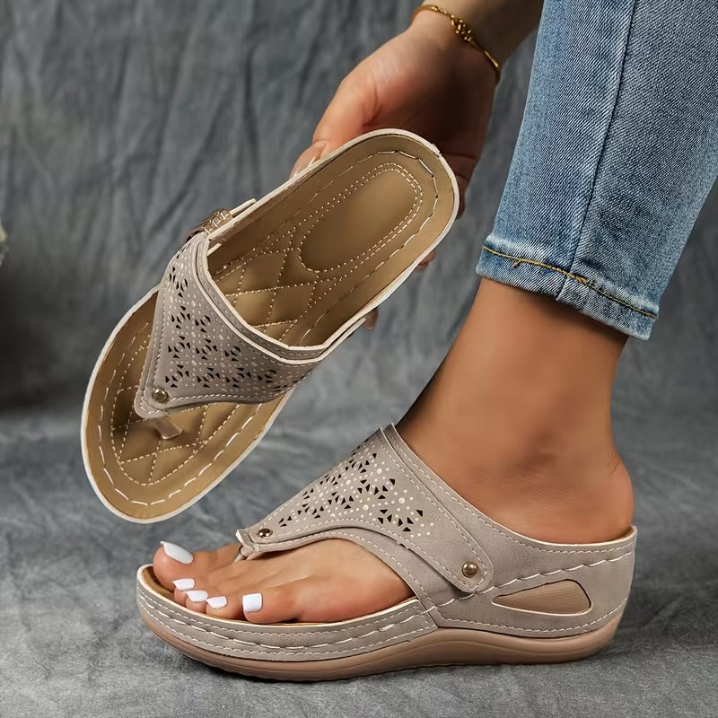 Stephanie | Wedge Support Sandals