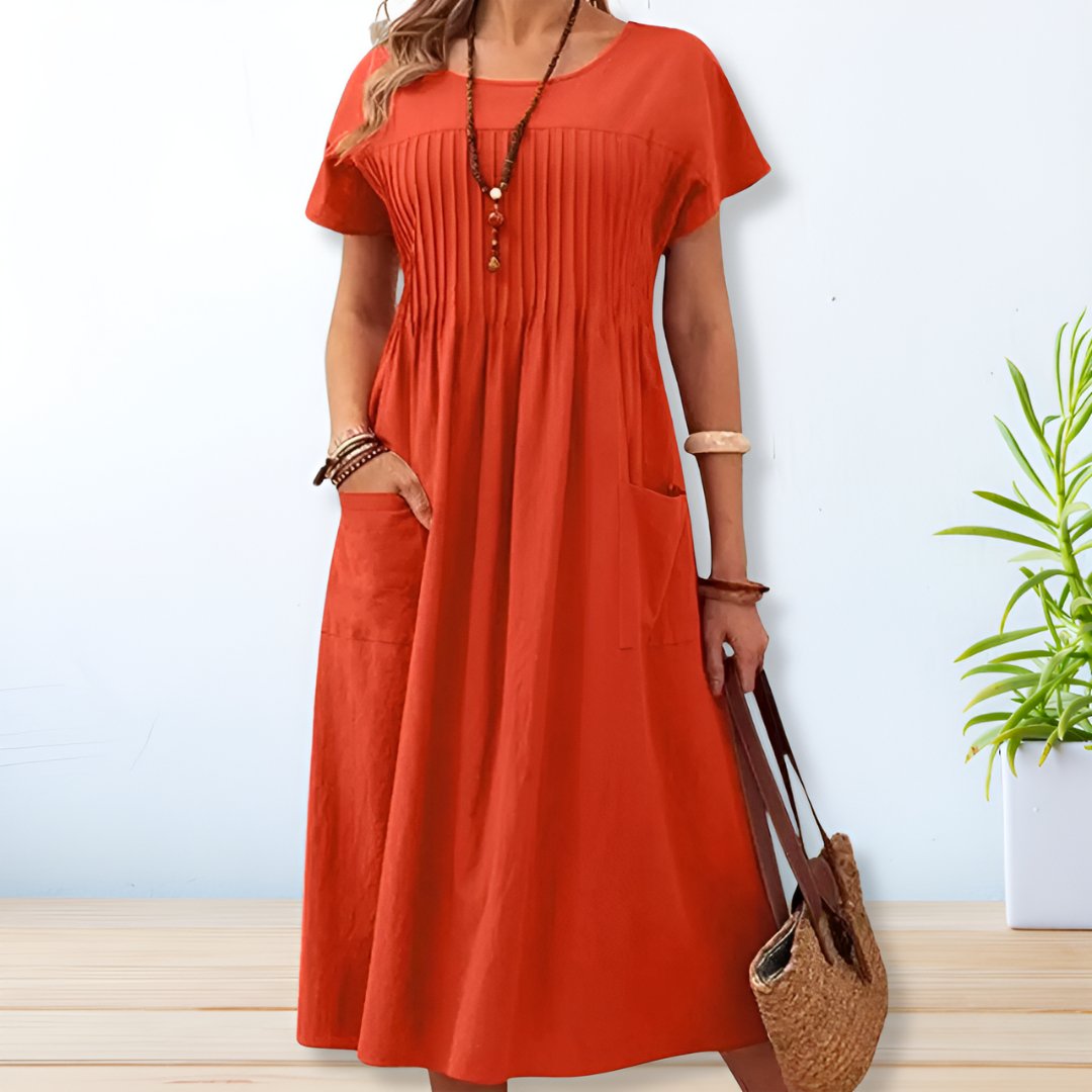 Brittany - Elegant Dress with Pockets