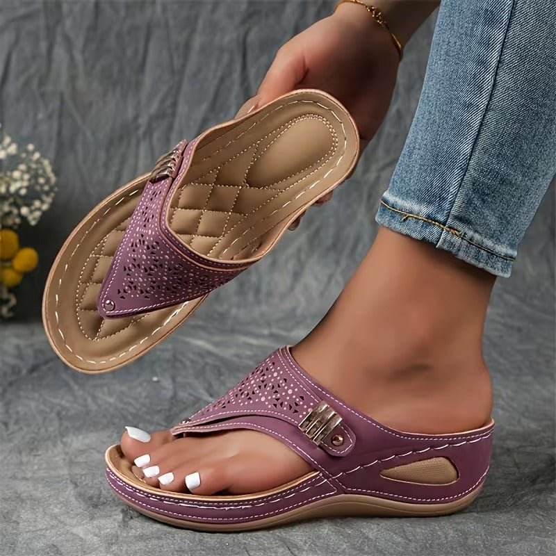 Stephanie | Wedge Support Sandals