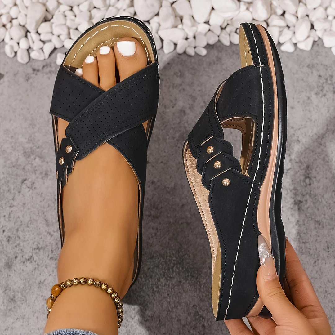 Neve | Orthopaedic Wedge Sandals