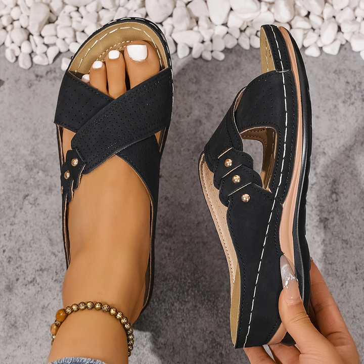 Neve | Orthopaedic Wedge Sandals