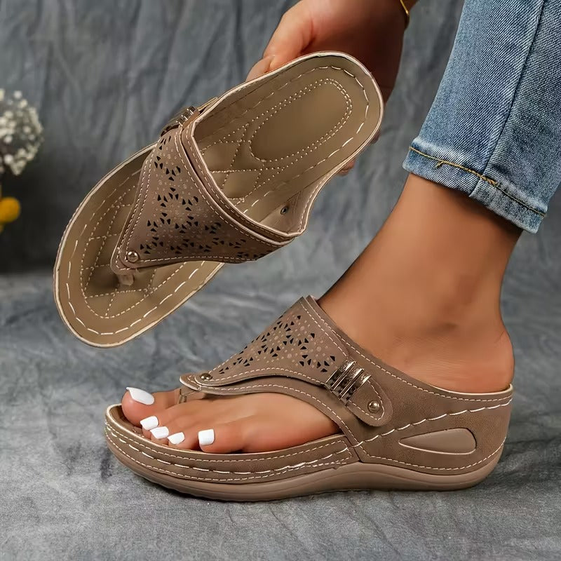 Stephanie | Wedge Support Sandals