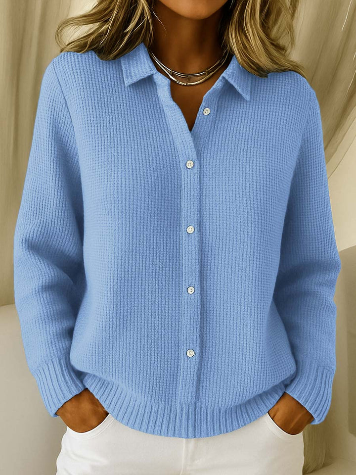Olivia | Button-Up Knit Cardigan
