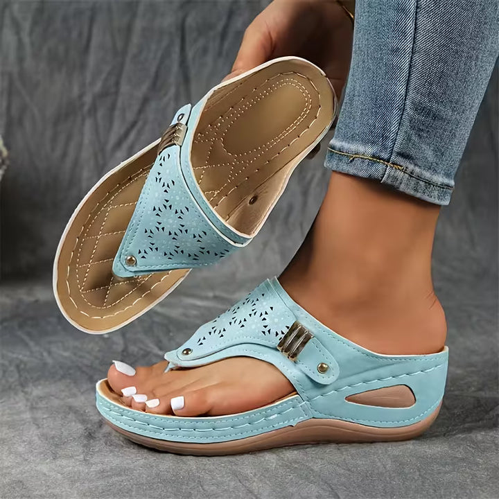 Stephanie | Wedge Support Sandals